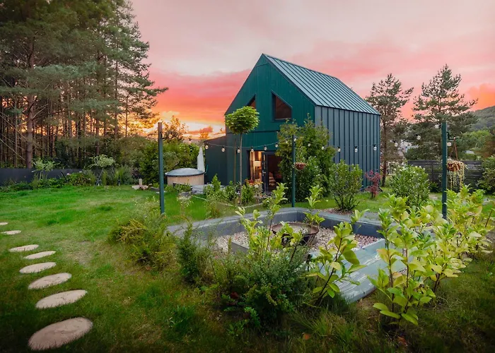 żurawia Ostoja Dom Z Jacuzzi I Sauną Dom wakacyjny